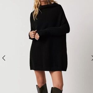 Free People Ottoman Tunic Women Medium Black